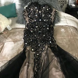 Jovani Sweetheart neckline mermaid prom dress